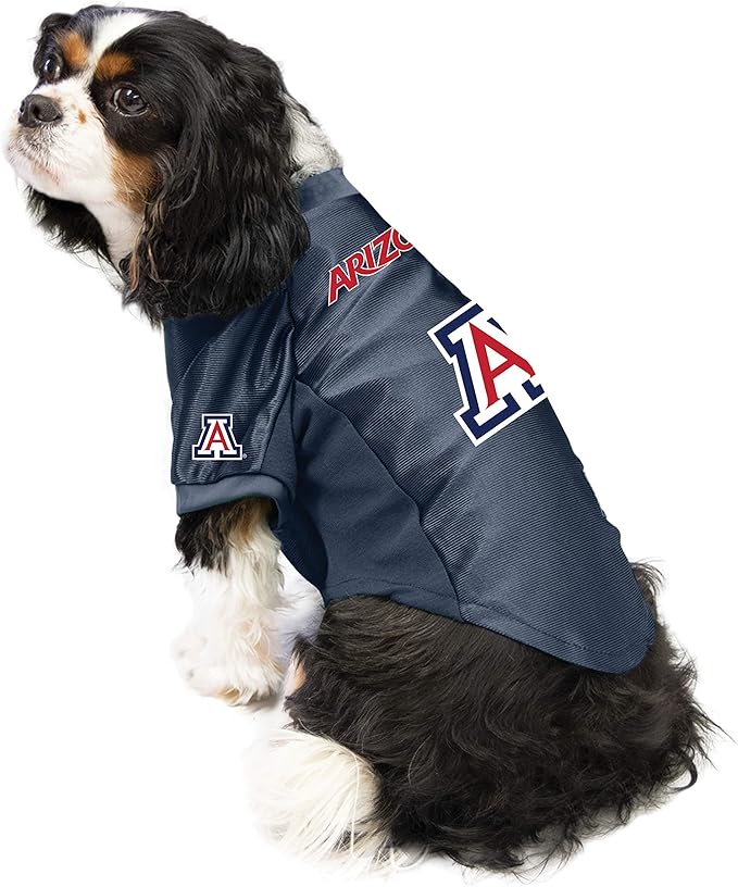 Littlearth NCAA Penn State Nittany Lions Stretch Pet Jersey, Team Color, Medium