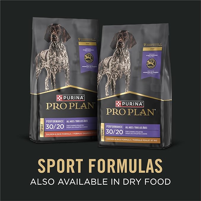 Purina Pro Plan Sport High Protein Wet Dog Food Beef and Bison Entrée - (Pack of 12) 13 oz. Cans
