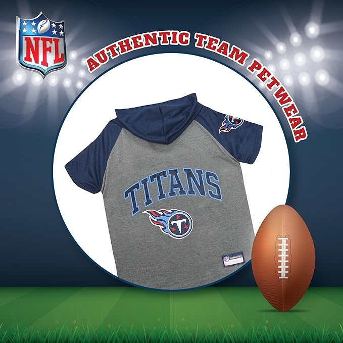 Pets First Tennessee Titans Hoodie T-Shirt, Small