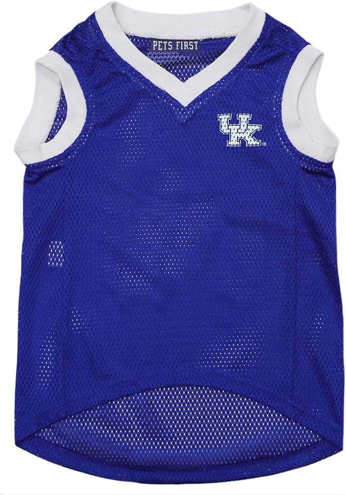 Pets First Pet Jersey KENTUCKY WILDCATS Dog Jersey, X-Small, KY-4020-XS