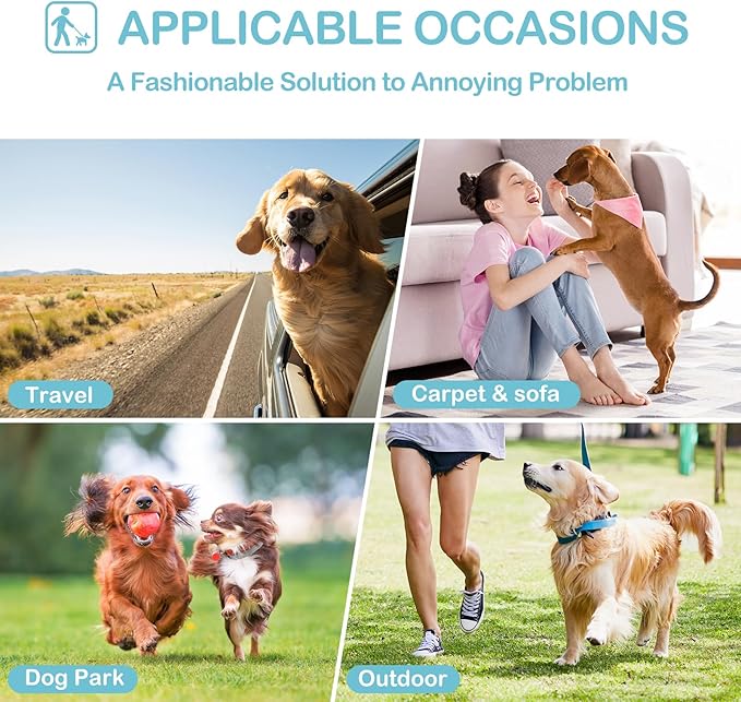 Avont 3 Pack Washable Female Dog Diapers, Reusable Period Diapers Cover for Girl Doggies Heat Cycle, Incontinence -Pink/Black/Brown Plaid(XL)