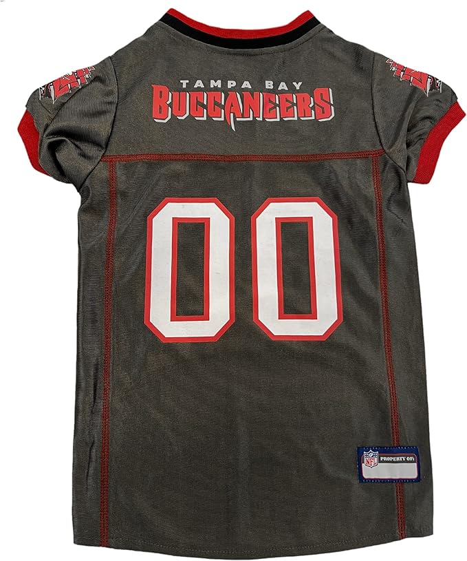 NFL Tampa Bay Buccaneers Color Rush Dog Jersey, Size: Large. Cool and Sporty Dog Shirt, Best Football Jersey Costume for Dogs