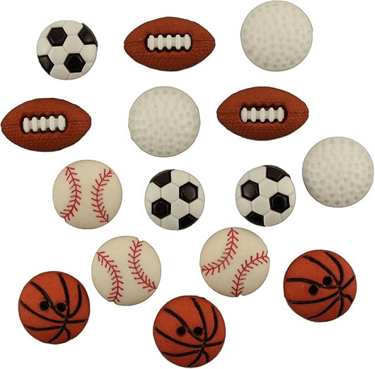 Buttons Galore and More Collection of Novelty Buttons and Embellishments Based on A Variety of Themes, Holidays, and Seasons for DIY Crafts, Scrapbooking, Sewing, Cardmaking and other Projects