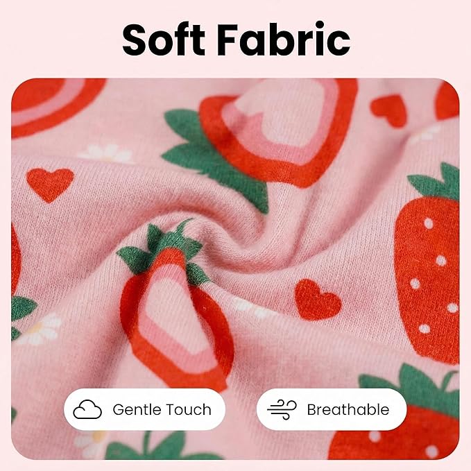 Dog Pajamas Spring Summer Dog Clothes for Small Medium Dogs Strawberry Print Girl Boy Cute Soft Puppy Pjs Clothes Doggie Onesies Cat Pet Jammies Outfit(Strawberry,XXL)