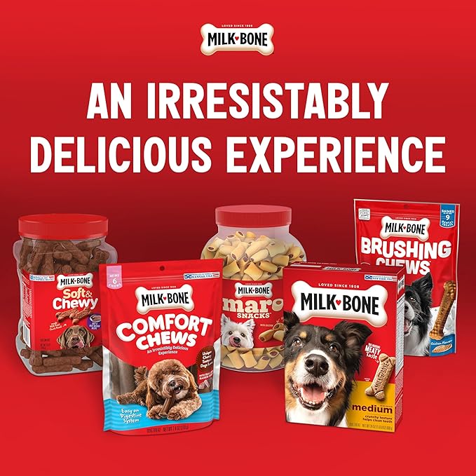Milk-Bone Original Dog Treats Biscuits for Large Dogs, 24 Ounces (Packaging May Vary)