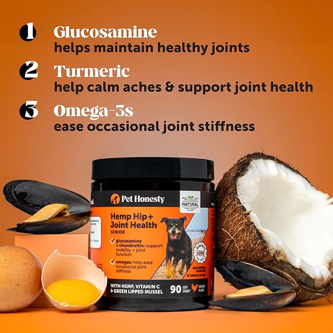 Senior Joint & Allergy Support – Advanced Hip & Joint Supplement + Seasonal Support with Probiotics and Immune-Boosting Ingredients