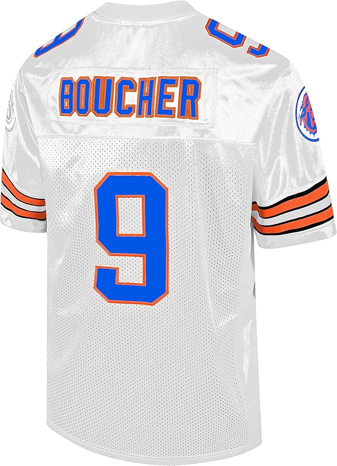 Bobby Boucher #9 The Waterboy Adam Sandler Movie Mud Dogs Bourbon Bowl Football Jersey