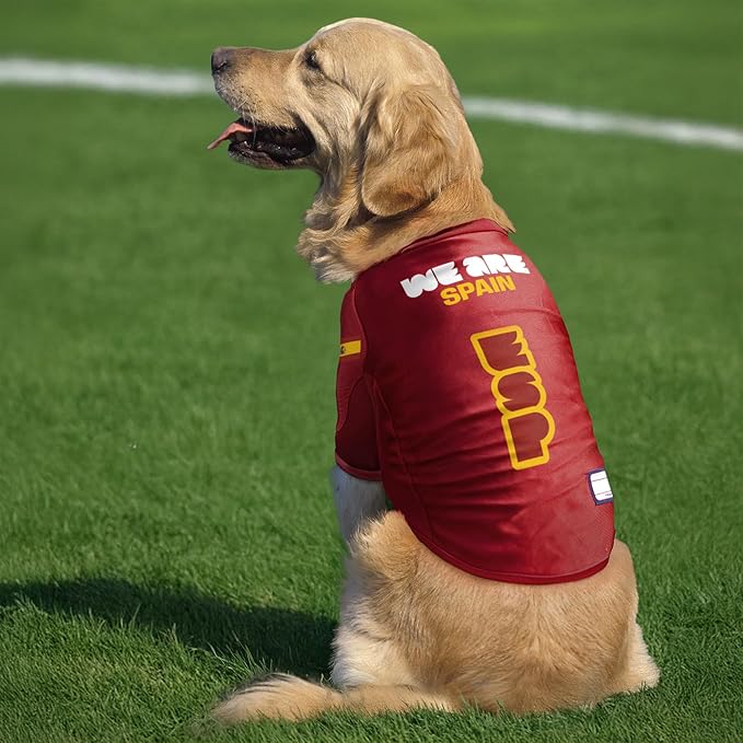 Littlearth Stretch Pet Jersey - Officially Licensed FIFA World Cup 2026 Teams, Sizes: X-Small to X-Large