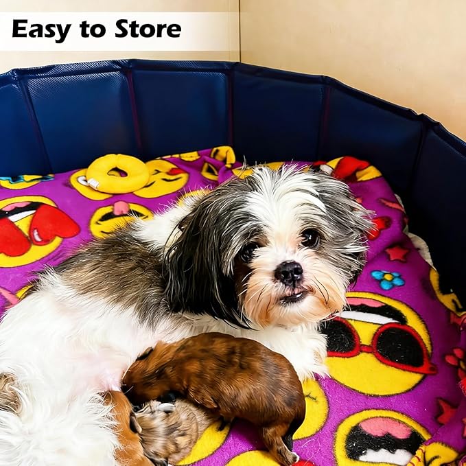 Artilife Dog Whelping Box Pool,Whelping Box for Dogs Birthing,Welping Box Whelping Pen for Puppies Whelping Supplies