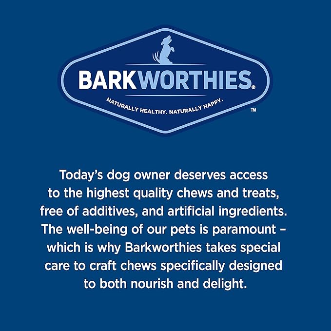 Barkworthies Puppy Variety Pack - 5 Count (Pack of 1) - Protein-Rich, All-Natural, Easily Digestible, Rawhide Alternative, Promotes Dental Health
