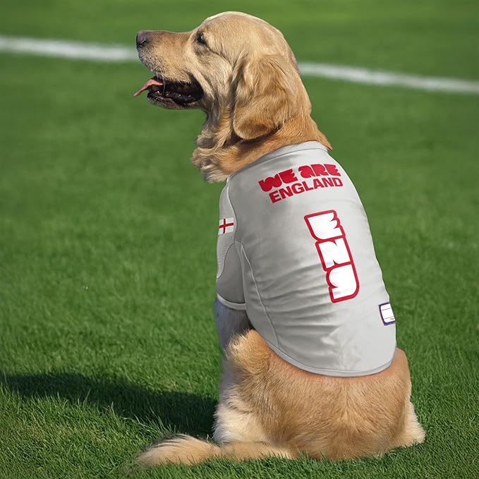 Littlearth Stretch Pet Jersey - Officially Licensed FIFA World Cup 2026 Teams, Sizes: X-Small to X-Large
