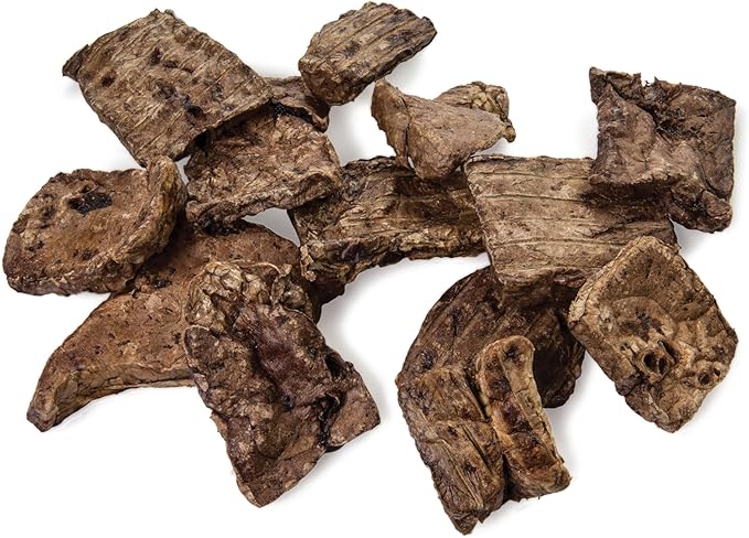 Pet 'n Shape Beef Lung Dog Treats – Made and Sourced in the USA - Training Treat - 9 Ounce