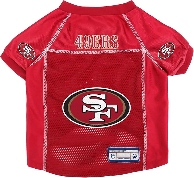 Littlearth NFL Seattle Seahawks Basic Pet Jersey, Team Color, X-Small