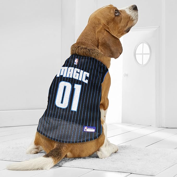 Pets First NBA ORLANDO MAGIC DOG Jersey, Small - Tank Top Basketball Pet Jersey