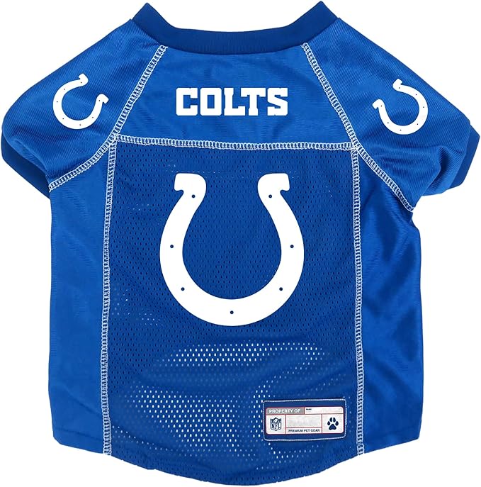 Littlearth NFL Seattle Seahawks Basic Pet Jersey, Team Color, X-Small