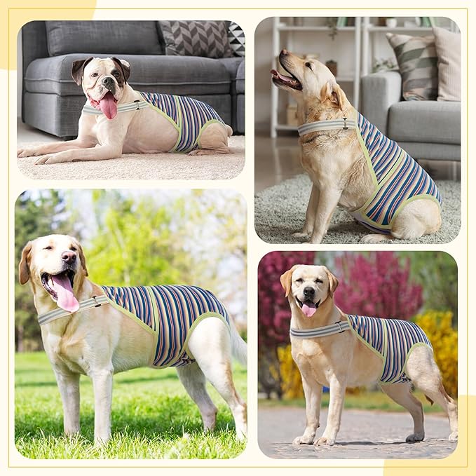 Dog Diapers Female,Female Dog Diapers for Heat Large Dogs, Washable Onesie Sanitary Pantie with Adjustable Suspender Washable, Reusable Period Panties Doggie Diaper, L