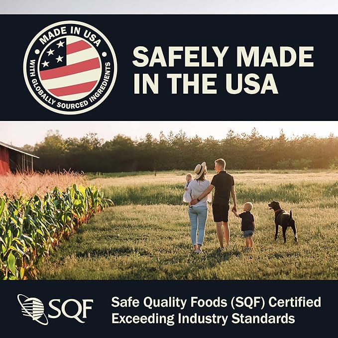 Redbarn Powerfood Air Dried Dog Food - 96% Chicken & Chicken Organs - High Protein Grain-Free Non-GMO Premium Dry Full Feed or Topper Made in USA with Omega 3 Salmon Oil Flaxseed - 2lb