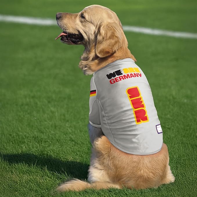 Littlearth Stretch Pet Jersey - Officially Licensed FIFA World Cup 2026 Teams, Sizes: X-Small to X-Large