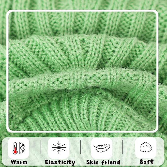 Dog Sweater for Small Dogs Autumn Winter Dog Knitted Sweaters Warm Puppy Clothes Turtleneck Pullover Coat Pet Clothing for Chihuahua Teacup Yorkie (S)