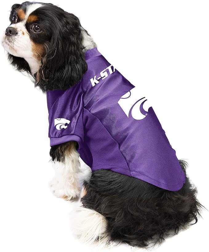 Littlearth NCAA Penn State Nittany Lions Stretch Pet Jersey, Team Color, Medium