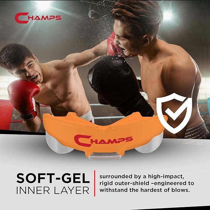 Breathable Mouthguard for Boxing, Jiu Jitsu, MMA, Muay Thai, Sports, and Wrestling. Easy Fit Boxing Mouthguard Super Tough MMA Mouthguard. Combat Sports Mouthpiece