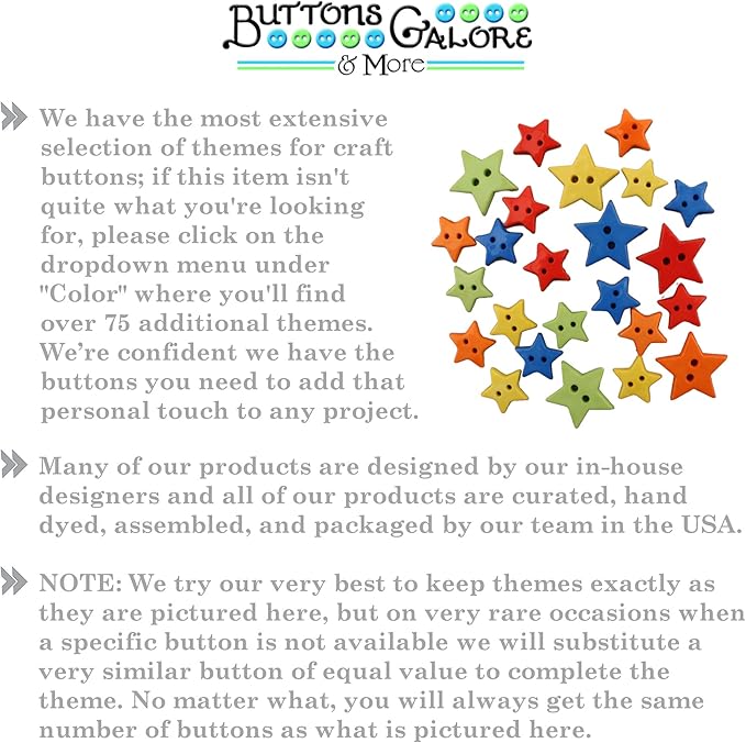 Buttons Galore and More Collection of Novelty Buttons and Embellishments Based on A Variety of Themes, Holidays, and Seasons for DIY Crafts, Scrapbooking, Sewing, Cardmaking and other Projects