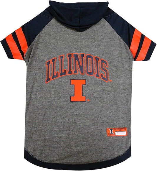 Illinois Hoodie Tee Shirt