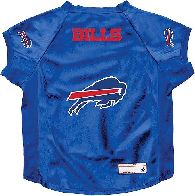 Littlearth NFL Buffalo Bills Stretch Pet Jersey, Team Color, Big Dog