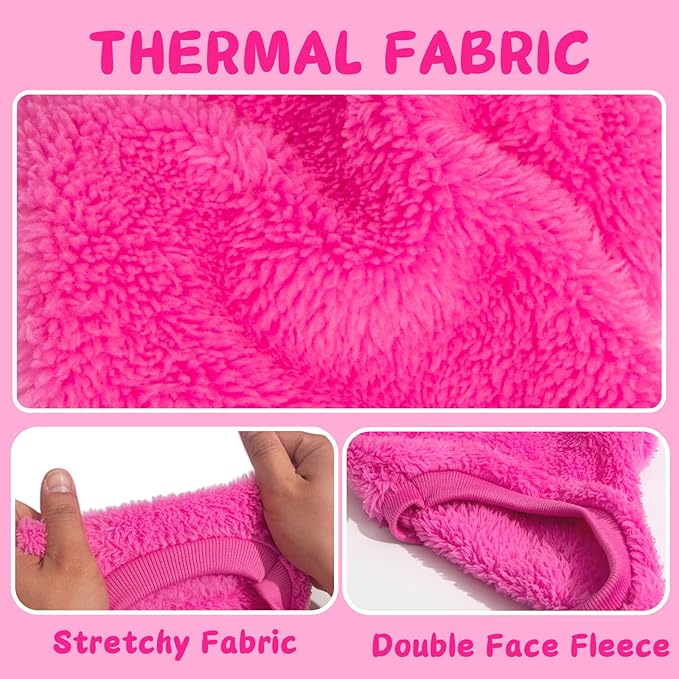 Dog Sweaters for Small Dogs Girl & Boy, Cute Puppy Clothes for Chihuahua Outfit Dog Apparel, Small, 2 Pack