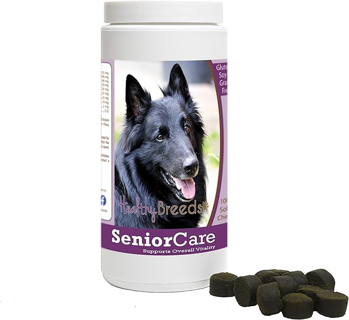 Healthy Breeds Belgian Sheepdog Senior Dog Care Soft Chews 100 Count