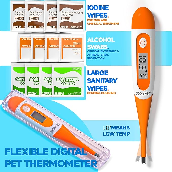 Good|Harbor GoodHarborPet|Birthing Essentials Kit for Newborn Puppy, Kitten & Pets