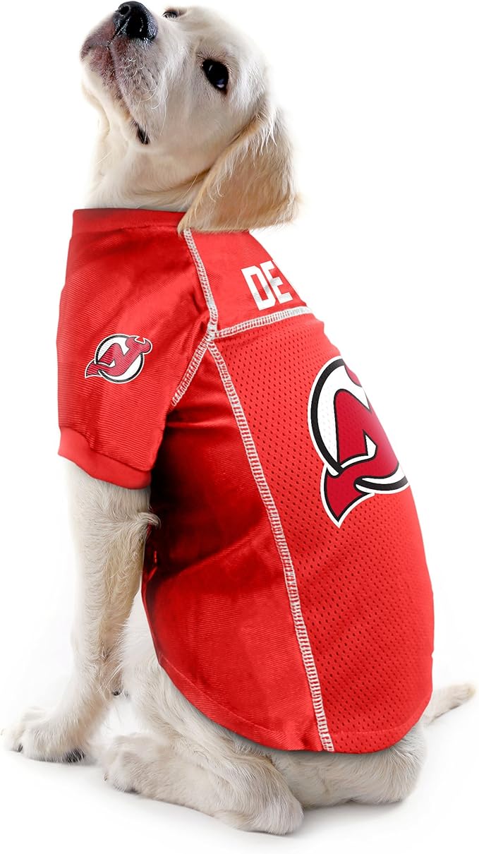 Littlearth NHL Detroit Red Wings Basic Pet Jersey, Team Color