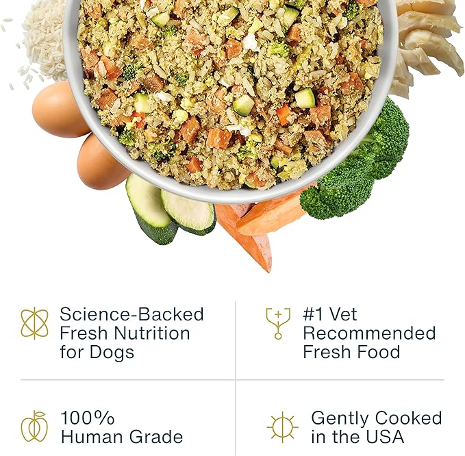 Just Food For Dogs Vet RX Frozen Fresh Prescription Dog Food, Human Grade, Vet Recommended Fresh Pet Meal or Toppers, Limited Ingredient, Prescription Diet, Hepatic Support 18 oz - 21 Pack