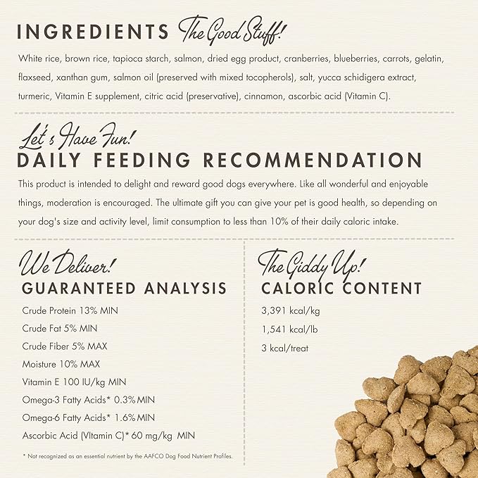 Fromm Family Nutritionals Immunity Functional Dog Treats - Premium Dog Treats for Immune Support - Contains Cranberry, Blueberry, Turmeric, Cinnamon, Vitamin C & Vitamin E - 6 oz Bag