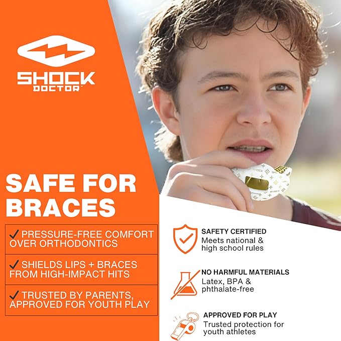 Shock Doctor Football Lip Guard