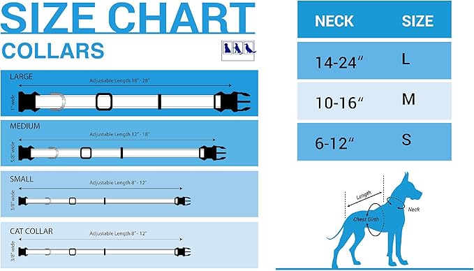 Pets First NFL Chicago Cubs Licensed PET COLLAR, Small - Heavy-Duty, Strong, and Durable Dog Collar. Available in 31 Football Teams and 4 Sizes