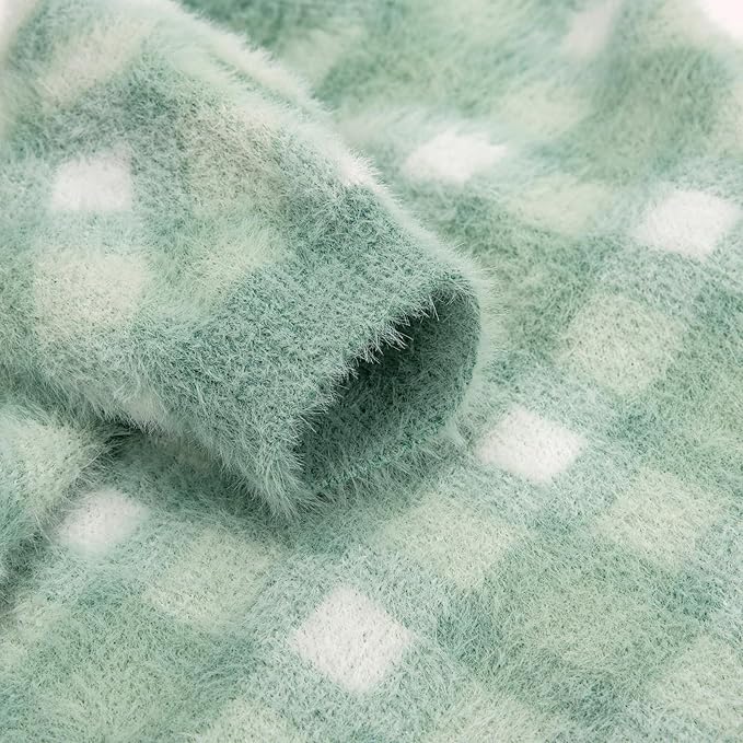 Dog Sweater, Sweaters for Small Dogs, Warm Soft Pet Clothes for Puppy, Medium Large Cat, Dogs Girl or Boy, Dog Shirt for Winter Christmas (Green, Large)