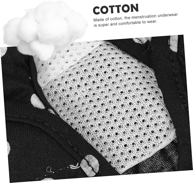 BESPORTBLE Female Dog Physiological Pant Pet Diaper for Heat and Incontinence Protection Washable Reusable Black XL Dog Pants to Prevent Mating and Maintain Cleanliness