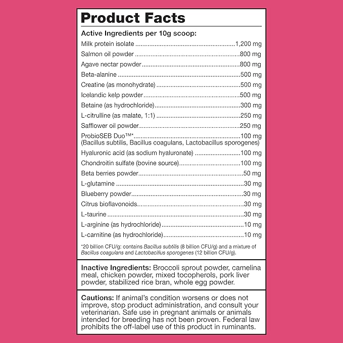 K9 Power Super Fuel - Premium Nutrional Supplement for Active Dogs, Canine Energy Support, Muscle and Energy for Enhanced Performance, 1lbs
