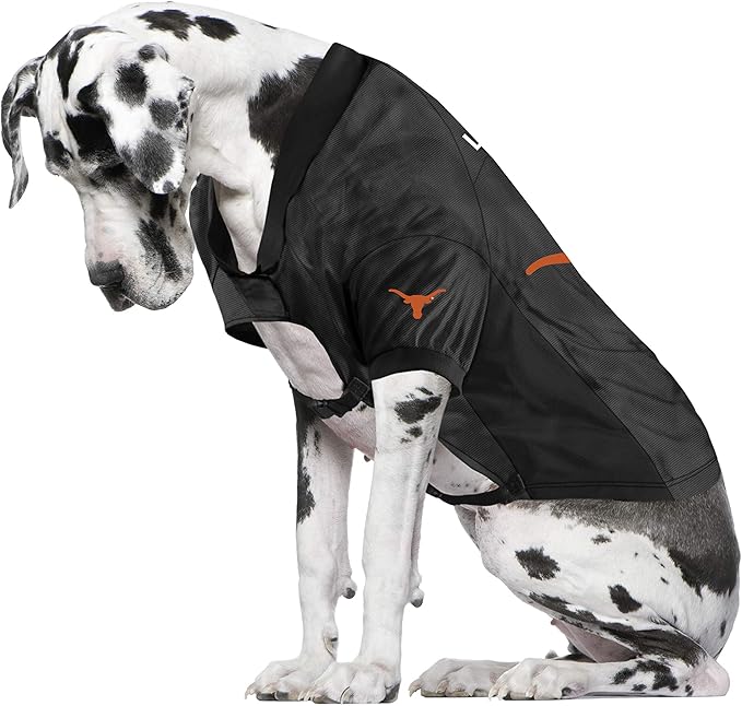Littlearth NCAA Texas Longhorns Stretch Pet Jersey, Team Color, Big Dog