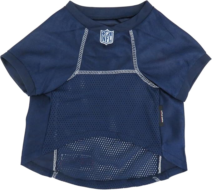 Littlearth NFL Seattle Seahawks Basic Pet Jersey, Team Color, X-Small