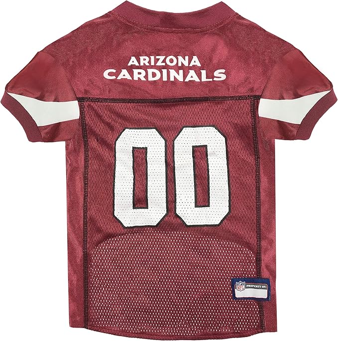NFL Arizona Cardinals Dog Jersey, Size: XX-Large. Football Jersey Costume for Dogs