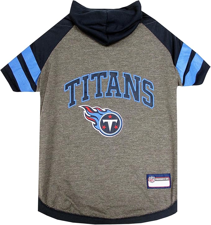 Pets First Tennessee Titans Hoodie T-Shirt, Small