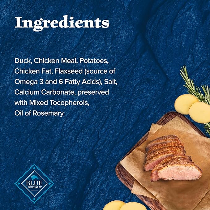 Blue Buffalo Wilderness Trail Treats High Protein Grain Free Dog Biscuits Crunchy Dog Treats, Duck Recipe, 36-oz Box (Pack of 3)