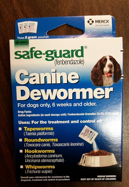 8in1 Safeguard Wormwer For Medium Dogs 2gram