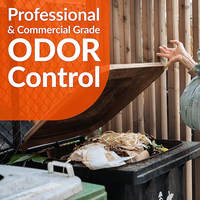 Simple Green Pro Outdoor Odor Eliminator 1 Gal Refill- Professional & Commercial Grade Enzyme Cleaner - Ideal for Farms, Athletic Facilities,