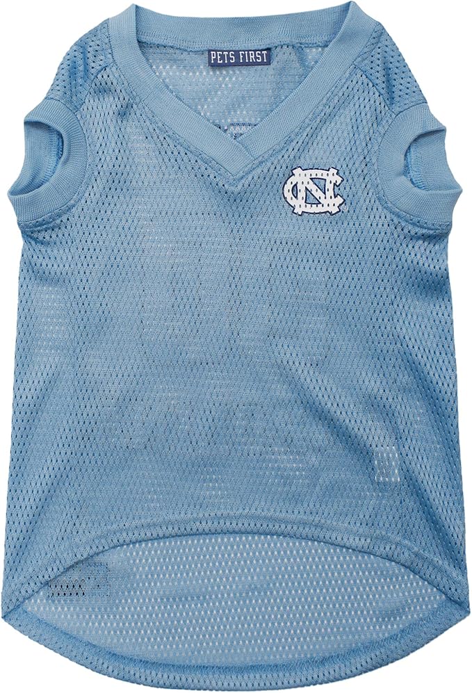 Pets First NCAA North Carolina Tar Heels Basketball Jersey for Dogs & Cats, XX-Large - Licensed North Carolina Tar Heels Pet Tank Jersey