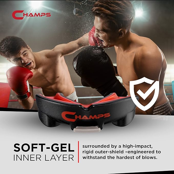 Breathable Mouthguard for Boxing, Jiu Jitsu, MMA, Muay Thai, Sports, and Wrestling. Easy Fit Boxing Mouthguard Super Tough MMA Mouthguard. Combat Sports Mouthpiece