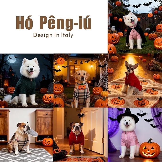 Small/Medium Dog Sweater, Warm Dog Winter Coat w/Sleeves, Comfortable High Neck Premium Dog Clothes for Schnauzer-Best for Holidays, Daily Walks M Pink