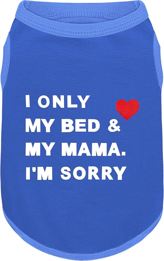 Stylish Cotton Dog Shirt with Print, Soft & Breathable, All-Season Comfort, Fits Most Breeds - Perfect Pet Apparel for Small, Medium, Large Dogs.Blue&3XL